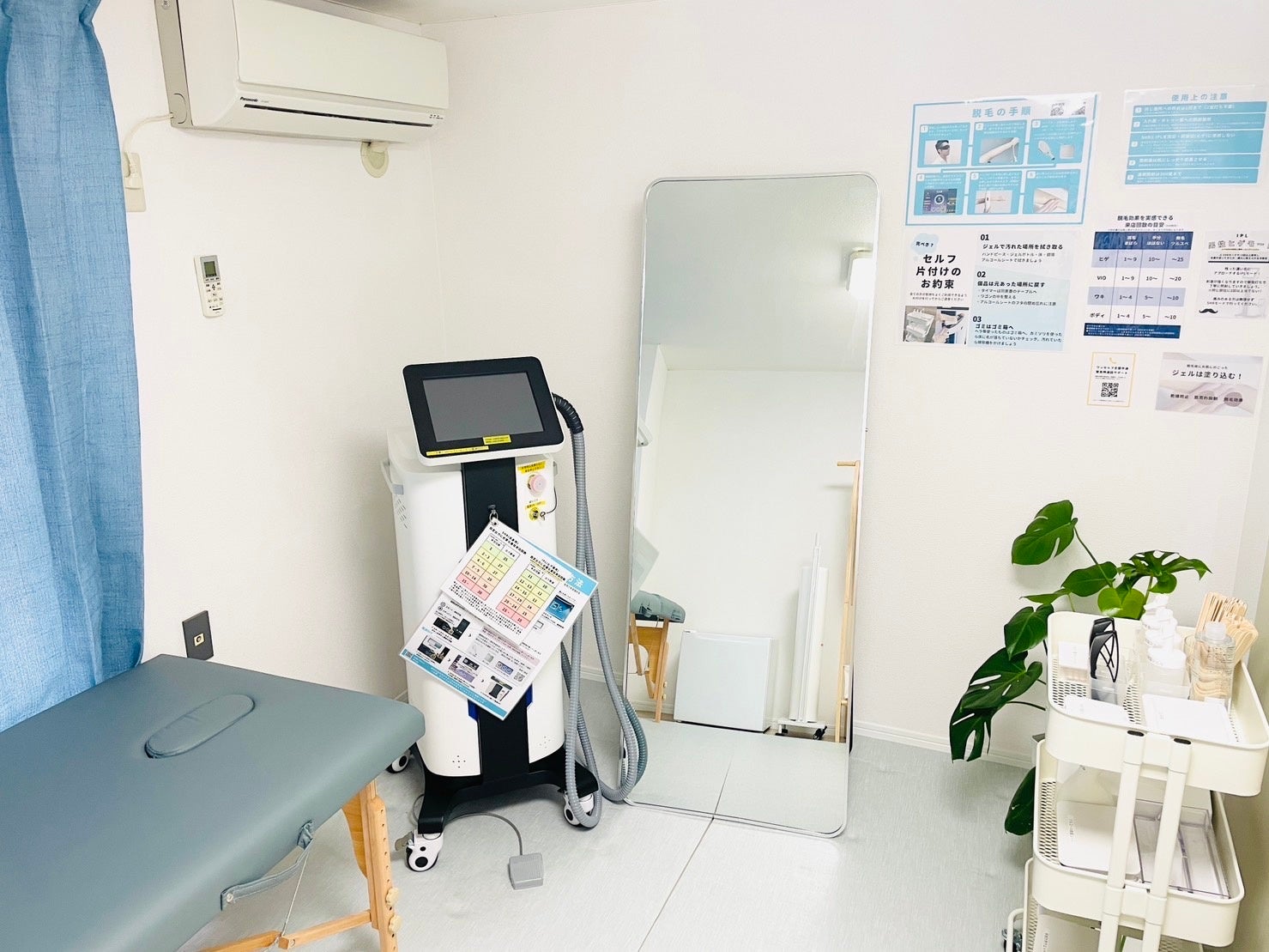 町田市に話題の無人脱毛サロンがオープン！ - セルフ脱毛サロンONESELF(ワンセルフ)のサブ画像5_無人の店内