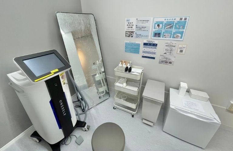 宮崎市に話題の無人脱毛サロンがオープン！ - セルフ脱毛サロンONESELF(ワンセルフ)のサブ画像6_清潔な店内
