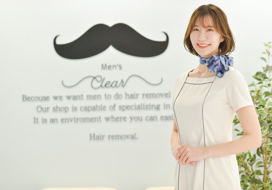 広告再生回数1000万件越え！メンズ脱毛広告に出ている謎の女性がメンズクリア非公式TikTok「てらちぃとあいちゃん」を開設！のサブ画像2_てらちぃ